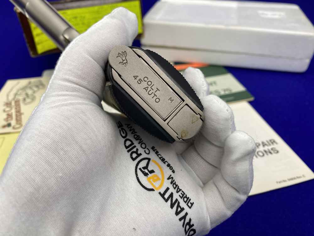 MINT 1981 Colt Government .45ACP *SOUGHT-AFTER COLT CUSTOM SHOP E-NICKEL*-img-29