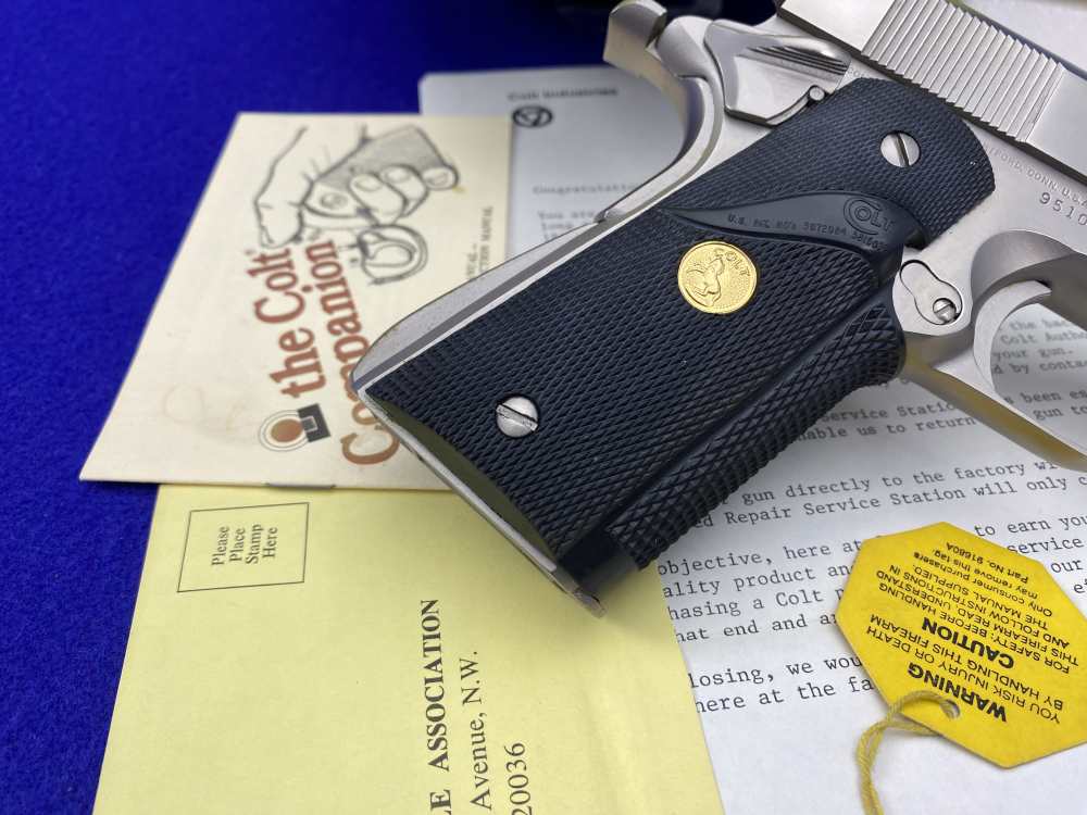 MINT 1981 Colt Government .45ACP *SOUGHT-AFTER COLT CUSTOM SHOP E-NICKEL*-img-12