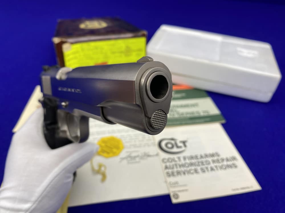 MINT 1981 Colt Government .45ACP *SOUGHT-AFTER COLT CUSTOM SHOP E-NICKEL*-img-35