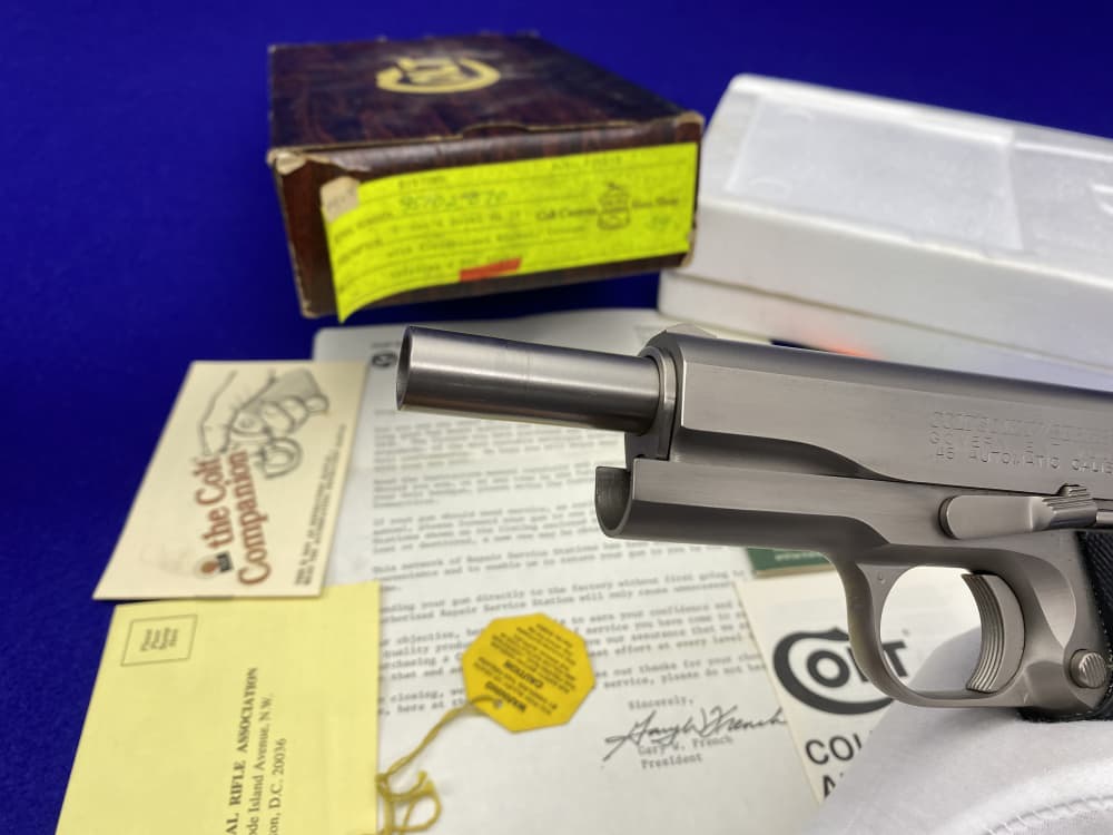 MINT 1981 Colt Government .45ACP *SOUGHT-AFTER COLT CUSTOM SHOP E-NICKEL*-img-45