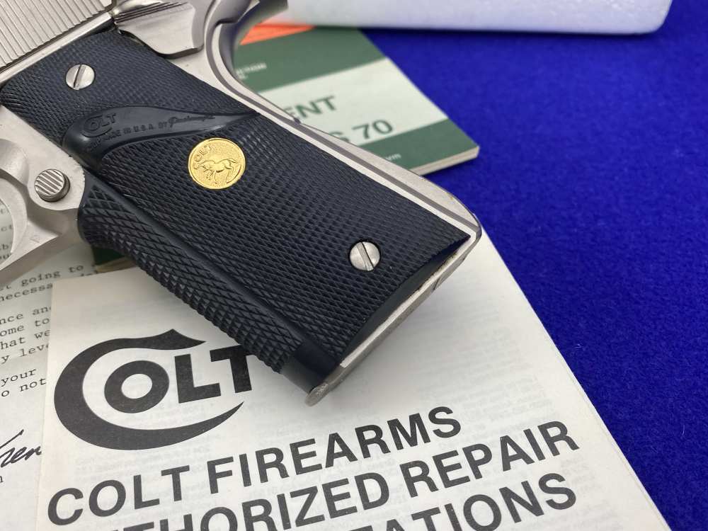 MINT 1981 Colt Government .45ACP *SOUGHT-AFTER COLT CUSTOM SHOP E-NICKEL*-img-4
