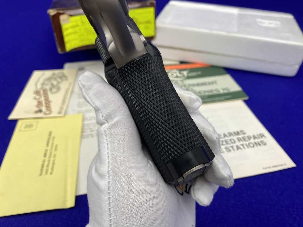 MINT 1981 Colt Government .45ACP *SOUGHT-AFTER COLT CUSTOM SHOP E-NICKEL*-img-30