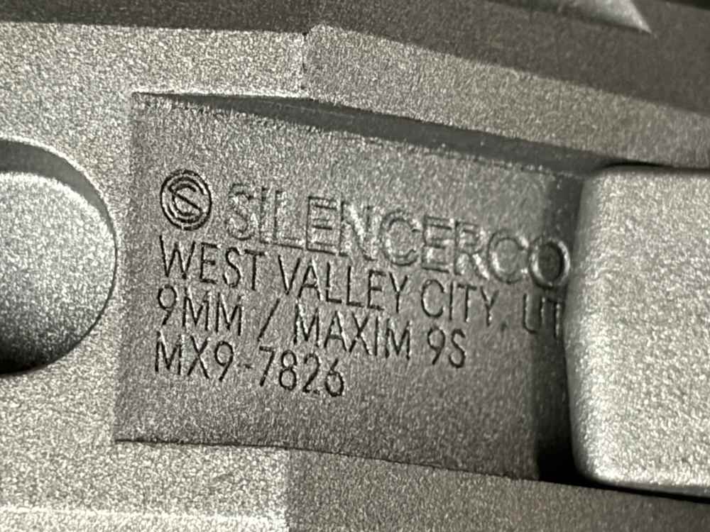 Silencer Co Maxim 9MM Integral Suppressed Pistol Tungsten Grey-img-12