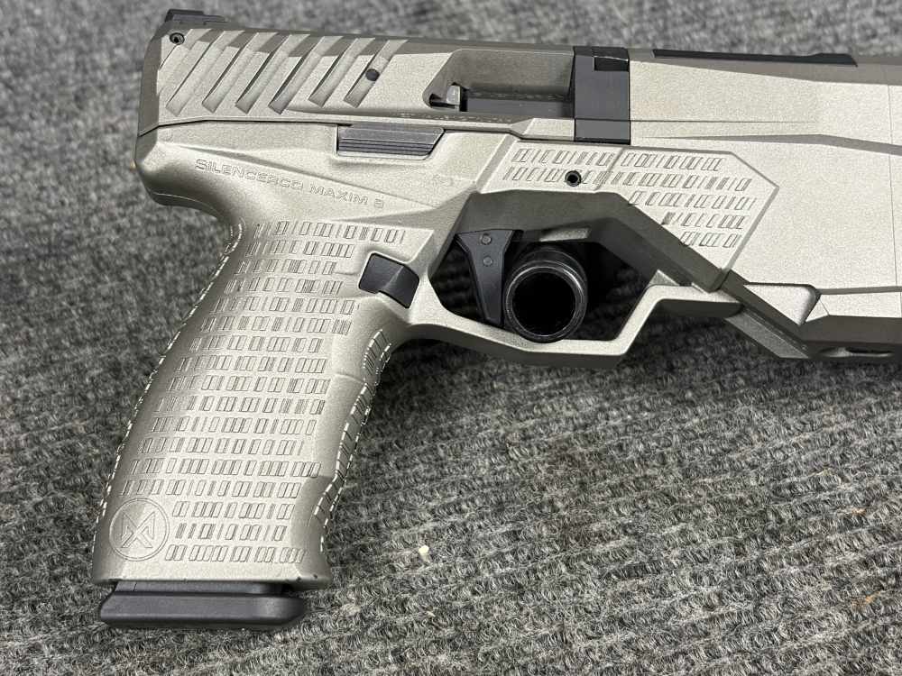 Silencer Co Maxim 9MM Integral Suppressed Pistol Tungsten Grey-img-5
