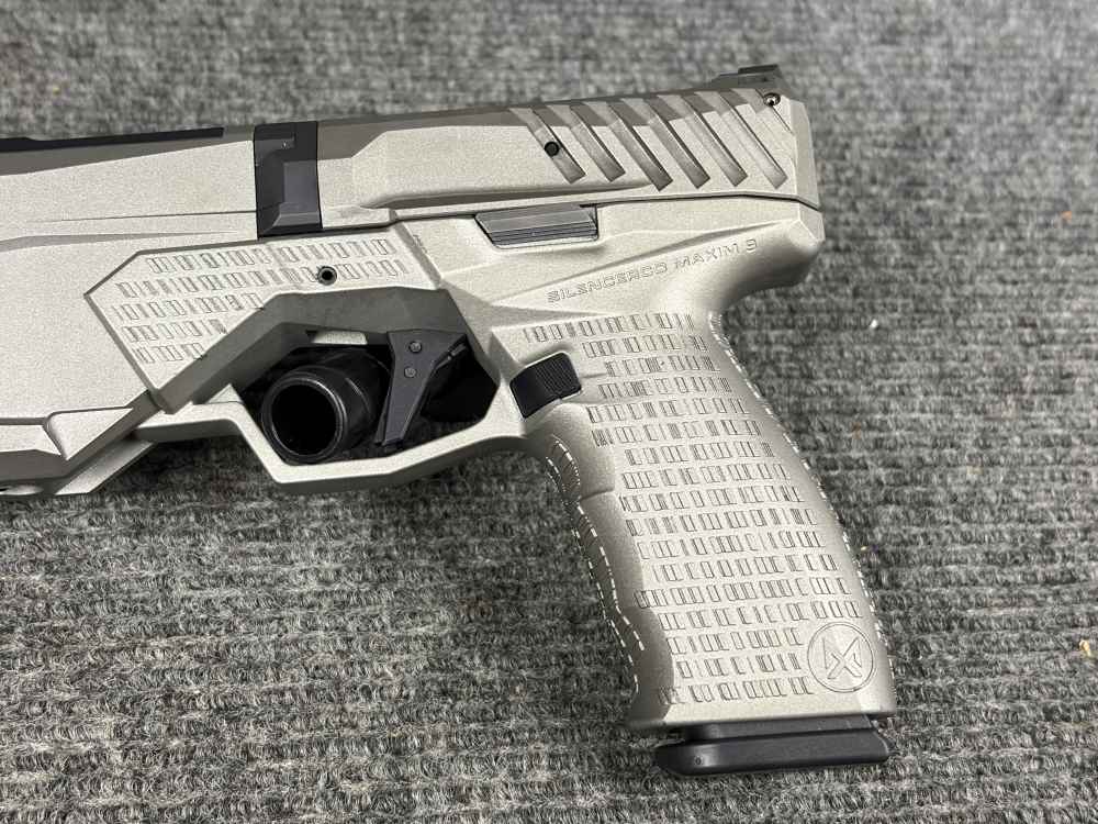 Silencer Co Maxim 9MM Integral Suppressed Pistol Tungsten Grey-img-3