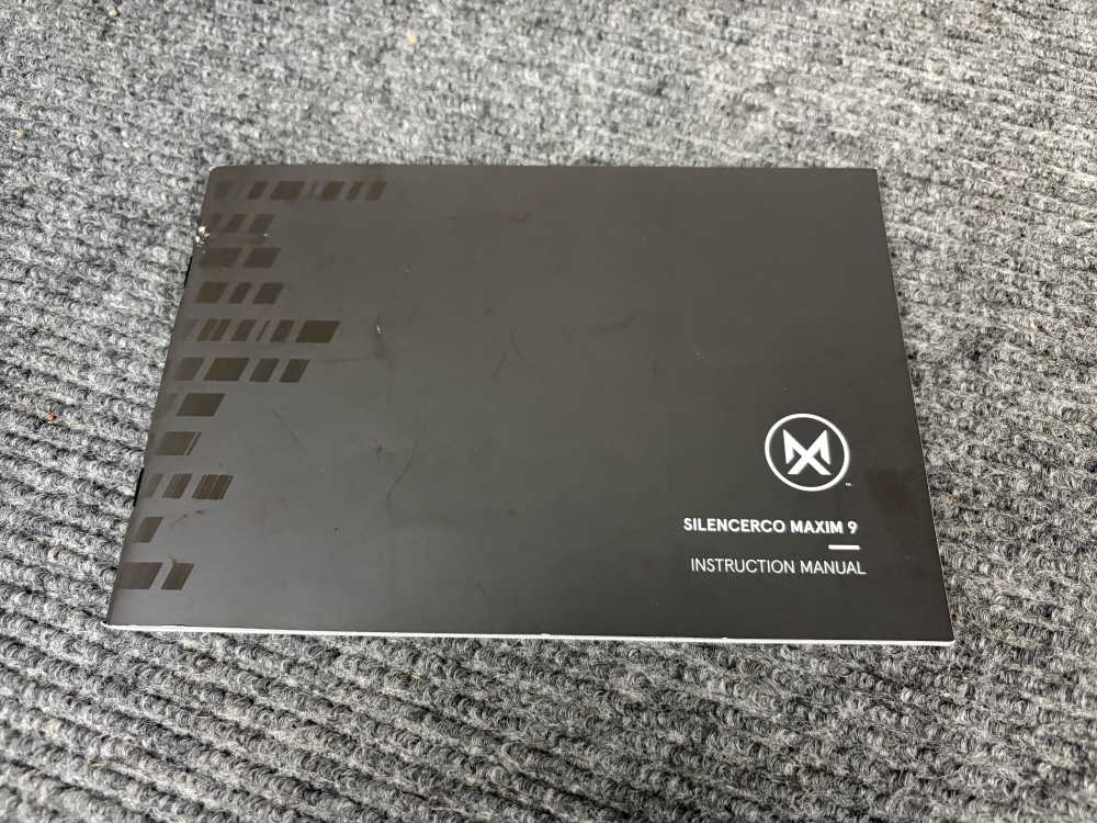 Silencer Co Maxim 9MM Integral Suppressed Pistol Tungsten Grey-img-16