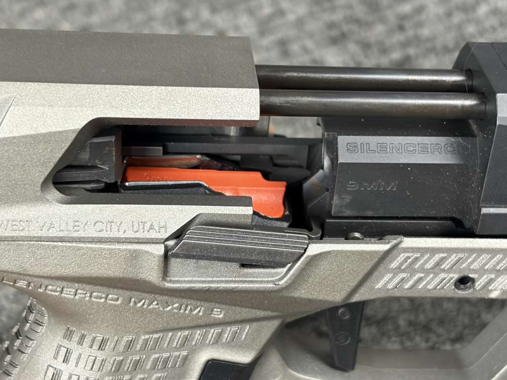 Silencer Co Maxim 9MM Integral Suppressed Pistol Tungsten Grey-img-9