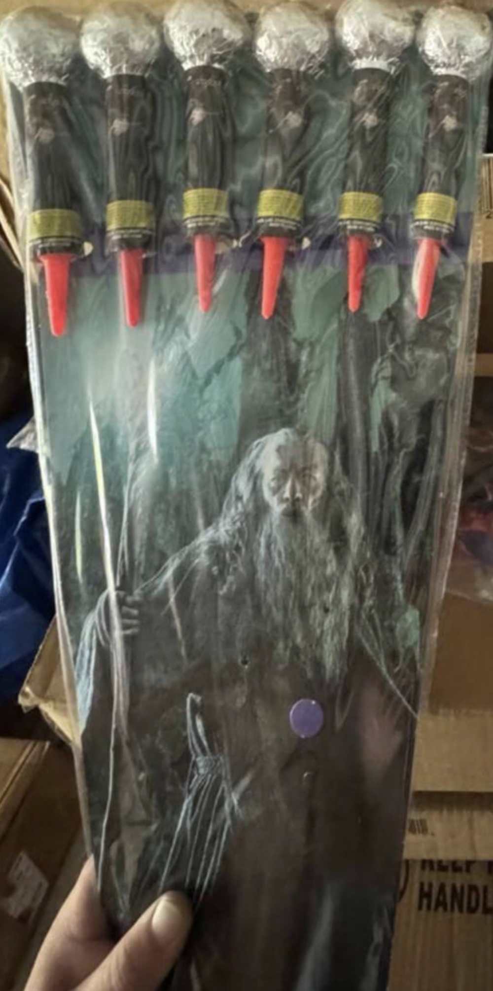6 pack 2" ball ROCKETS hi flying earth Shaker GANDOLF OR VAMPIRE KILLER -img-3