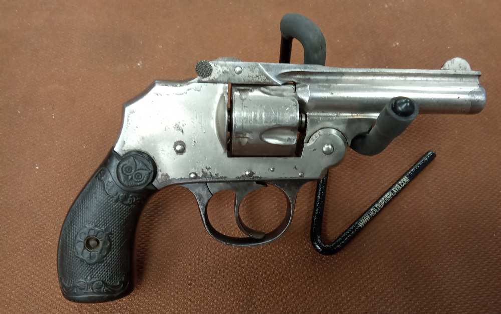 Iver Johnson Top Break 32 short revolver -img-4