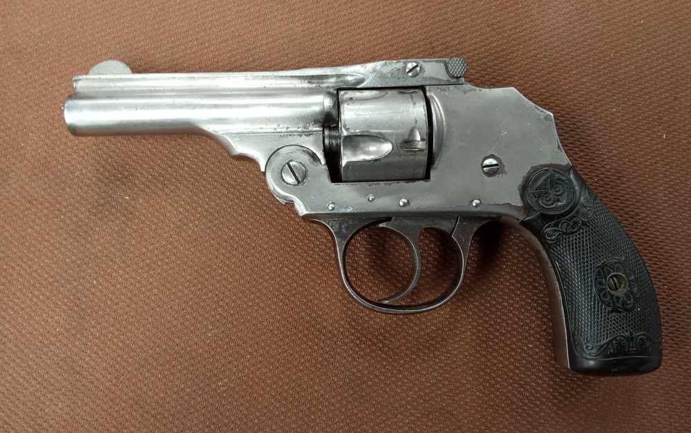 Iver Johnson Top Break 32 short revolver -img-13