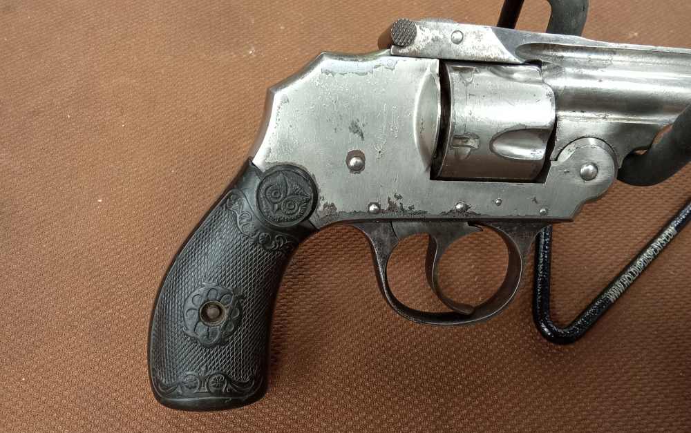 Iver Johnson Top Break 32 short revolver -img-5