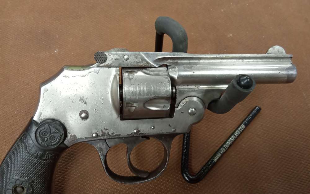 Iver Johnson Top Break 32 short revolver -img-6