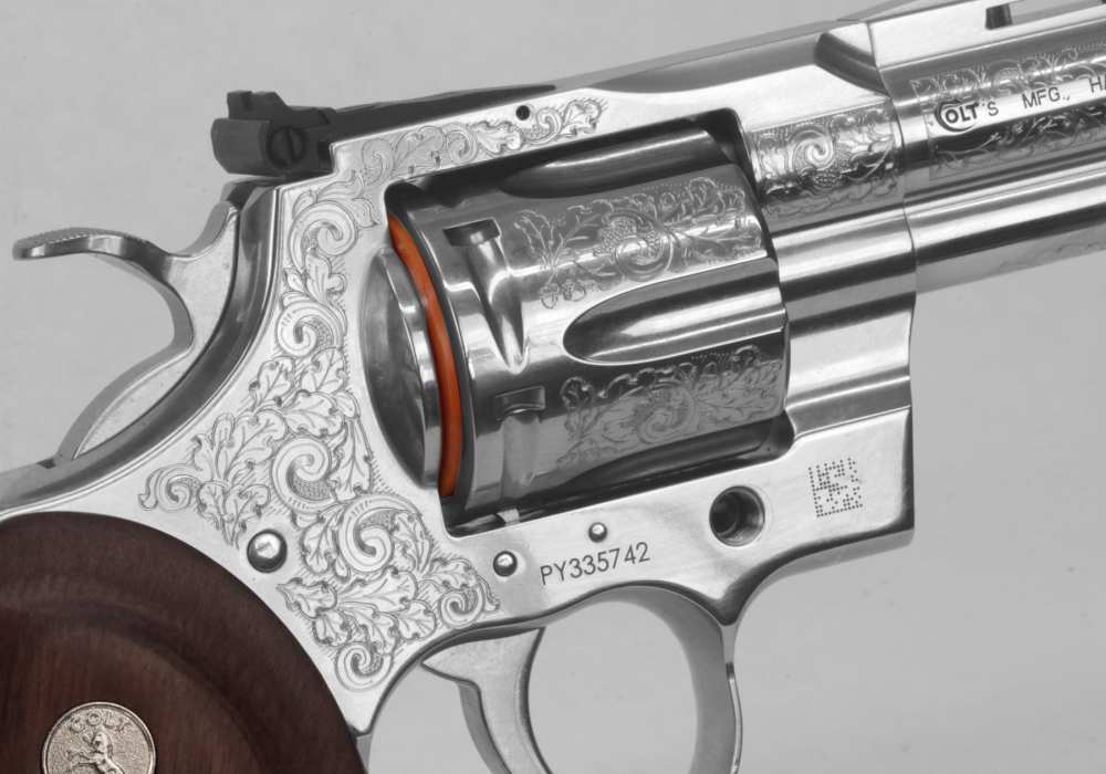 Colt Python Engraved 3" Barrel 357Mag Revolver NIB-img-6