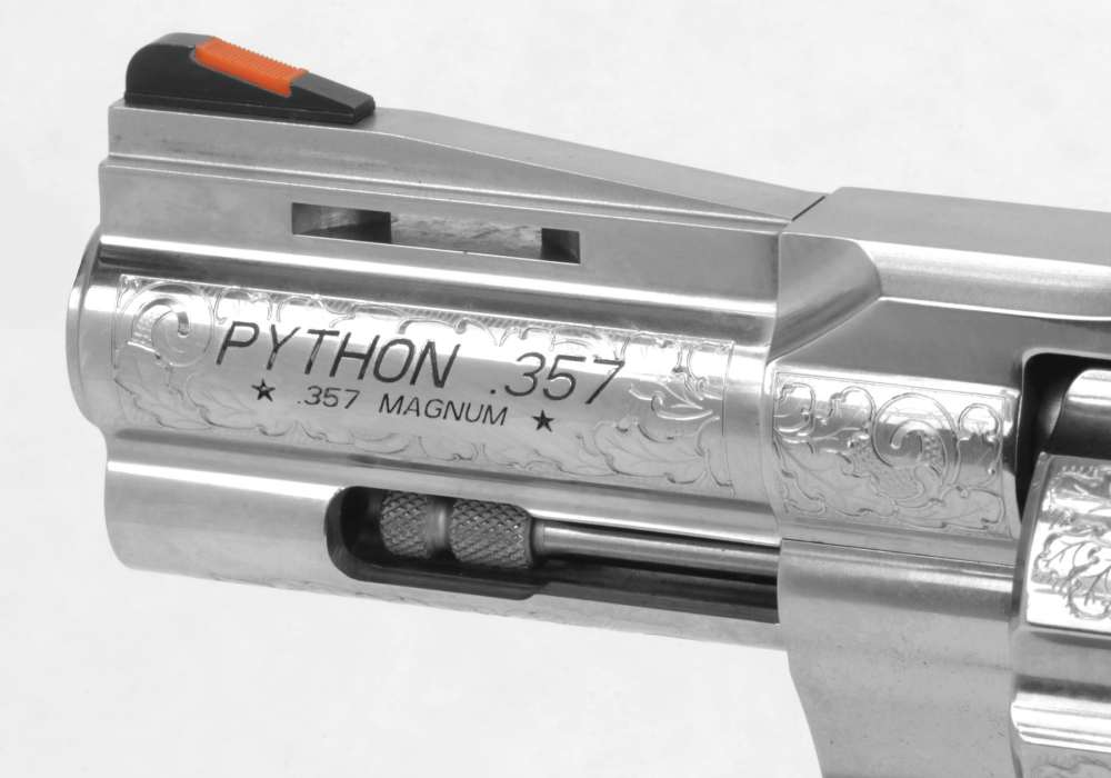 Colt Python Engraved 3" Barrel 357Mag Revolver NIB-img-3