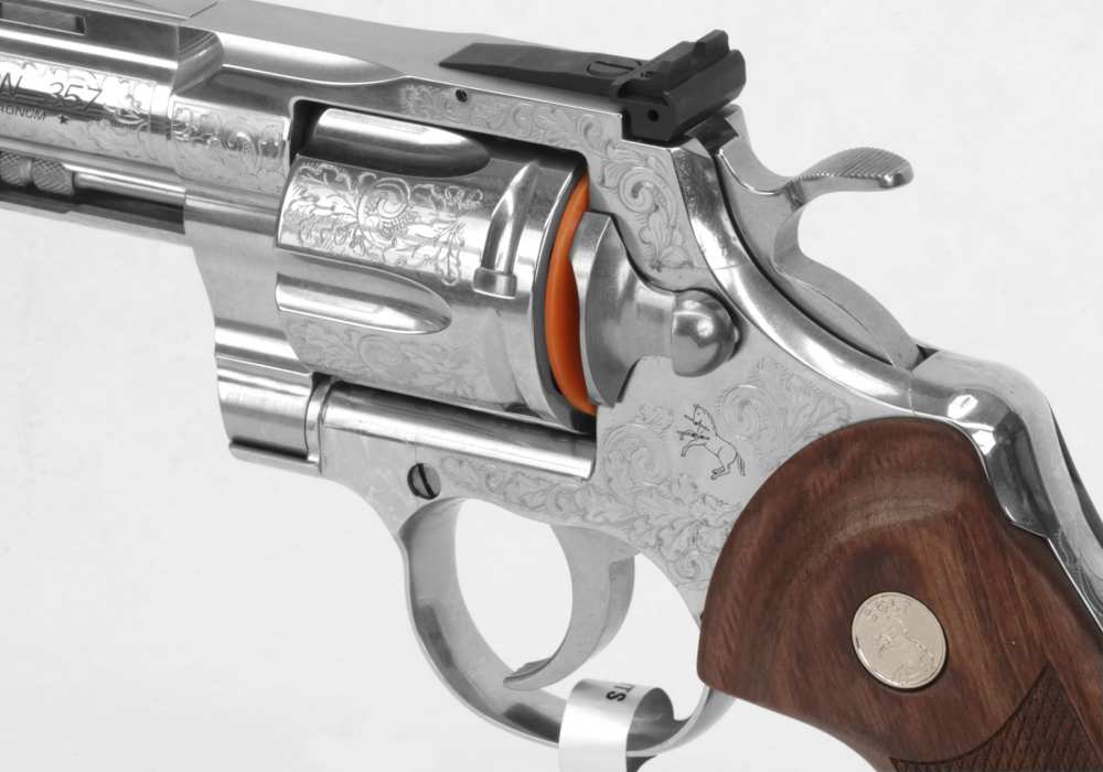 Colt Python Engraved 3" Barrel 357Mag Revolver NIB-img-2