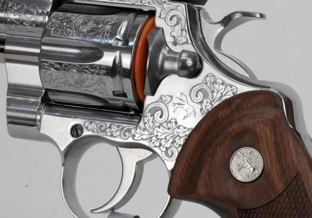 Colt Python Engraved 3" Barrel 357Mag Revolver NIB-img-4