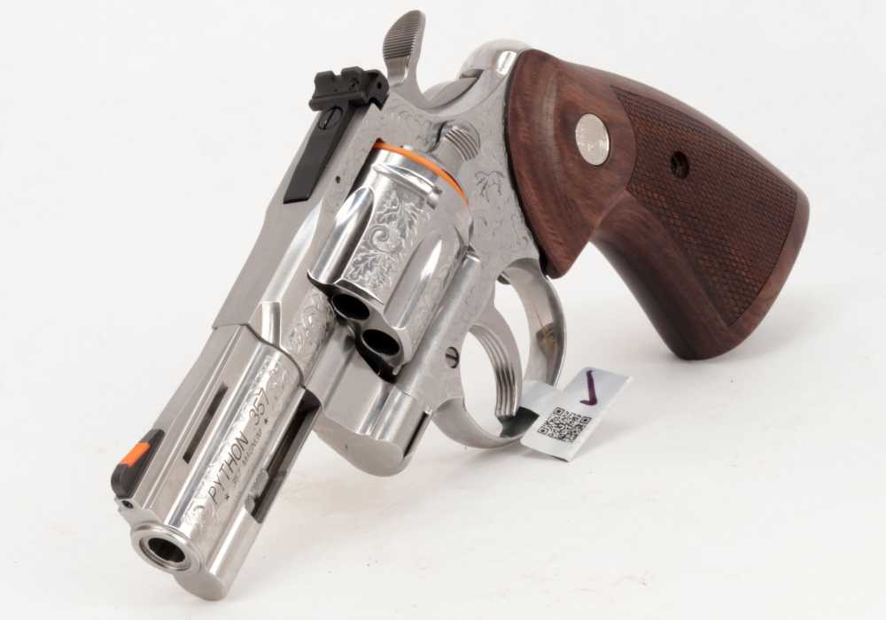Colt Python Engraved 3" Barrel 357Mag Revolver NIB-img-8