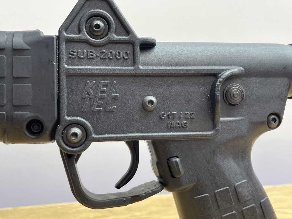 Keltec Sub-2000 9mm 16" Black *FOLDING SEMI-AUTOMATIC PISTOL CALIBER CARB.*-img-18