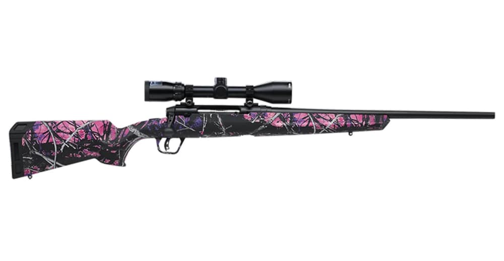 Savage Axis II XP Compact 243 Win 20" Muddy Girl Camo W/ Scope 57100-img-0