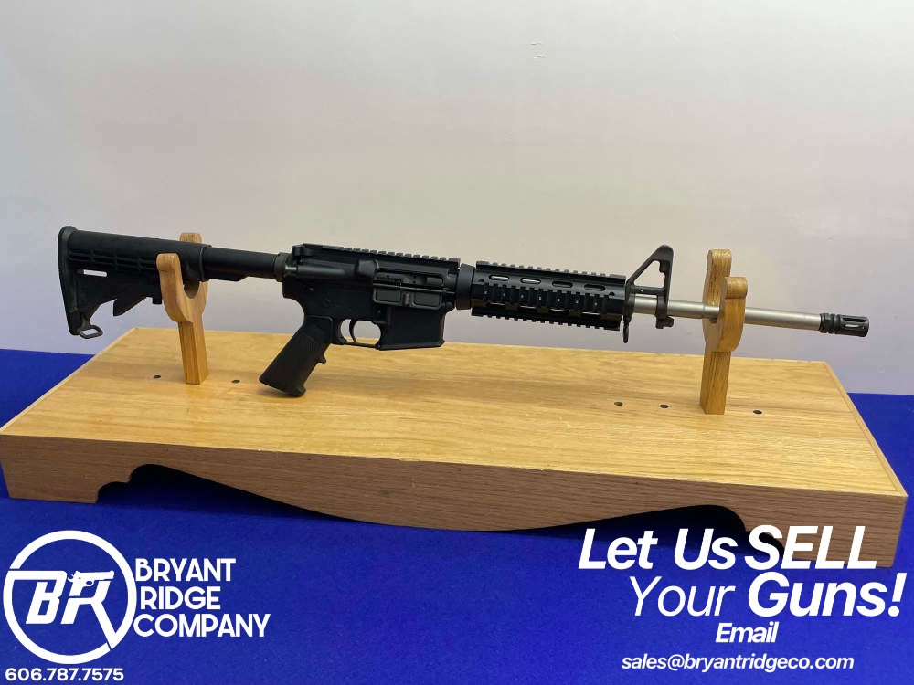 DSA Model ZM4 5.56 NATO 16" Black *RELIABLE AR-15 PLATFORM SEMI-AUTO RIFLE*-img-0