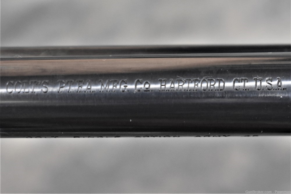 Colt SAA 3rd Gen in 45LC made 1977 engraved & case-hardened - UNFIRED!-img-4