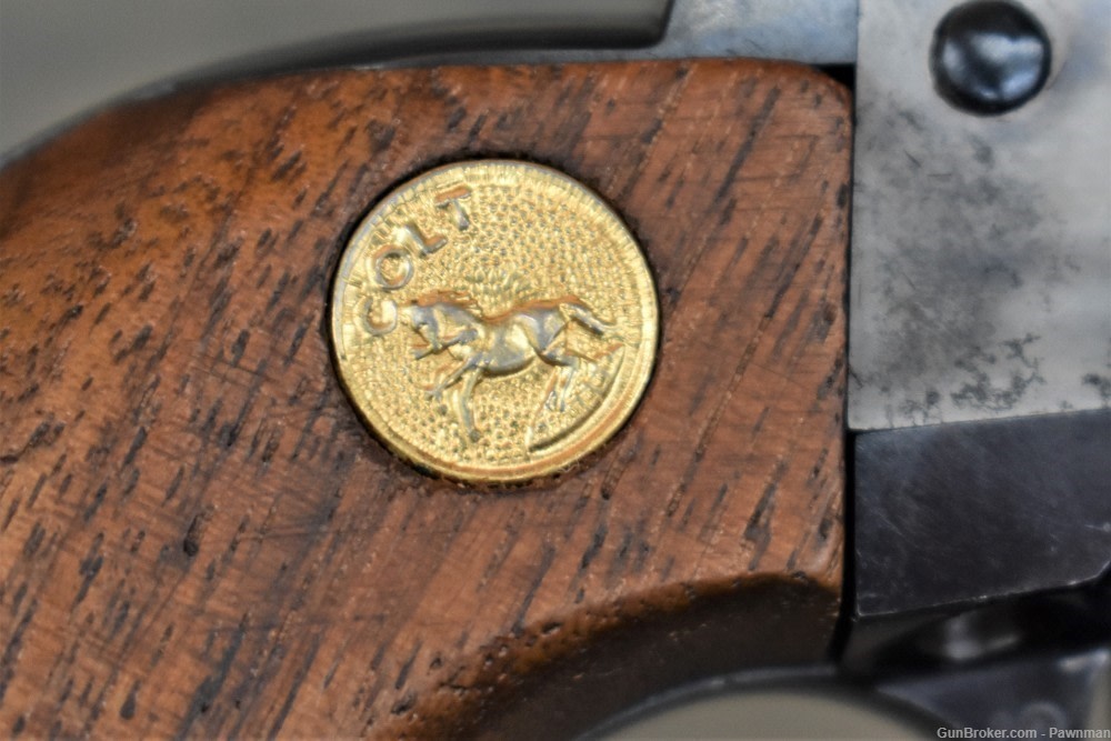 Colt SAA 3rd Gen in 45LC made 1977 engraved & case-hardened - UNFIRED!-img-11