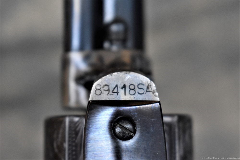 Colt SAA 3rd Gen in 45LC made 1977 engraved & case-hardened - UNFIRED!-img-5