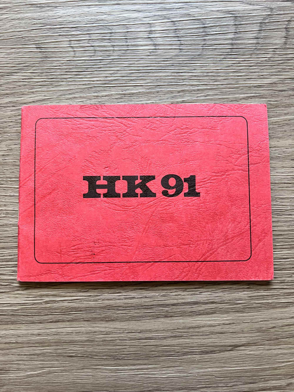 Rare! HK Heckler & Koch 91 manual MK23 sl8 g36 H&K mp5 91 93 94 USP-img-0