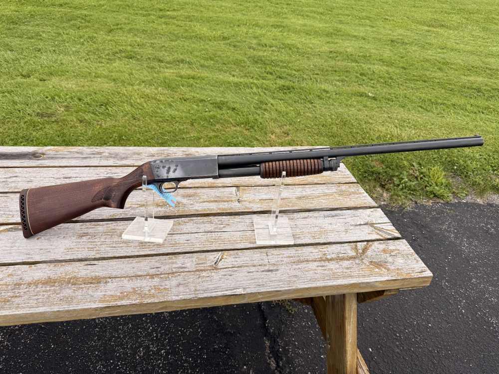 ITHACA  MODEL 37 12 GA PUMP ACTION SHOTGUN 26"-img-0