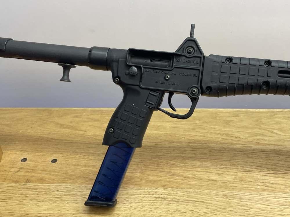 Keltec Sub-2000 9mm 16.25" Black *FOLDING SEMI-AUTOMATIC PISTOL CAL. RIFLE*-img-7