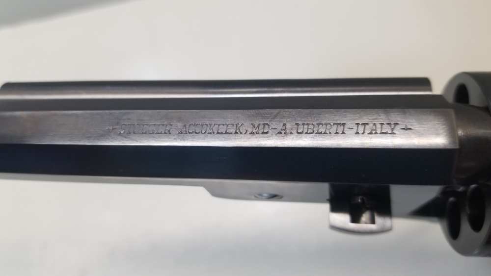 Uberti Outlaws & Lawmen "Wild Bill" 1851 Richards-Mason .38Spl 7.5" LNIB-img-30