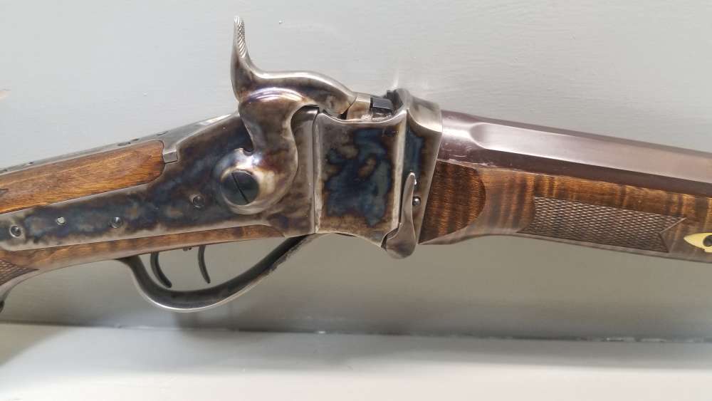 Davide Pedersoli 1874 Sharps Old West Maple .45-70 Gov't 30" LNIB Gorgeous!-img-5