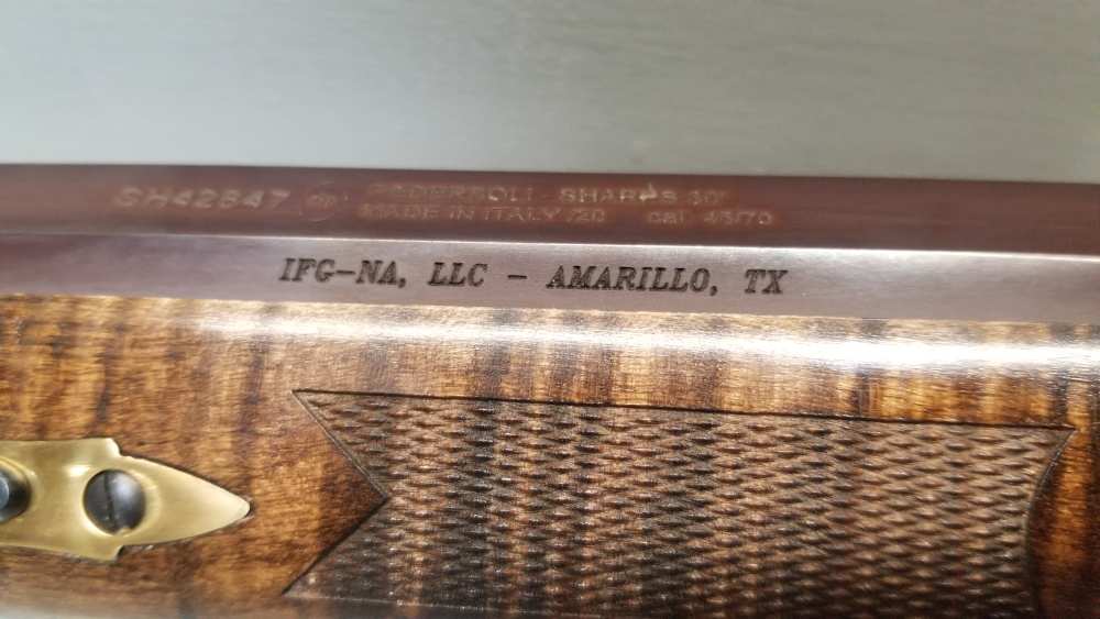 Davide Pedersoli 1874 Sharps Old West Maple .45-70 Gov't 30" LNIB Gorgeous!-img-35
