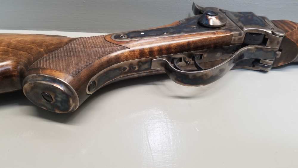 Davide Pedersoli 1874 Sharps Old West Maple .45-70 Gov't 30" LNIB Gorgeous!-img-20