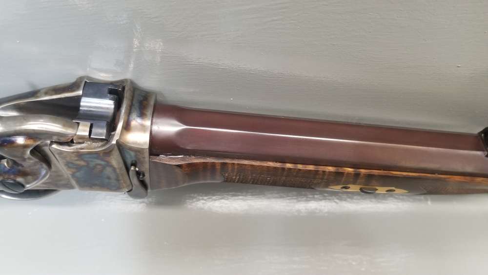 Davide Pedersoli 1874 Sharps Old West Maple .45-70 Gov't 30" LNIB Gorgeous!-img-14