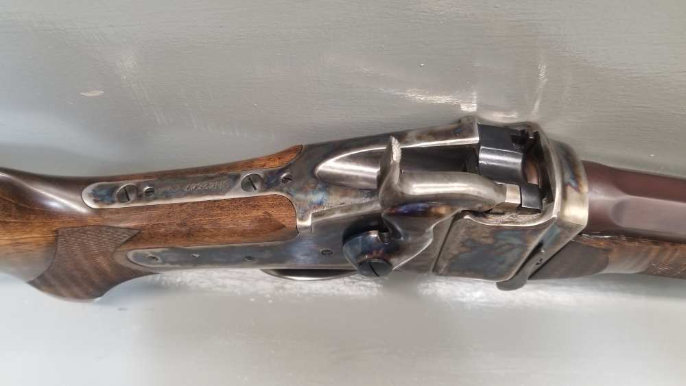 Davide Pedersoli 1874 Sharps Old West Maple .45-70 Gov't 30" LNIB Gorgeous!-img-13