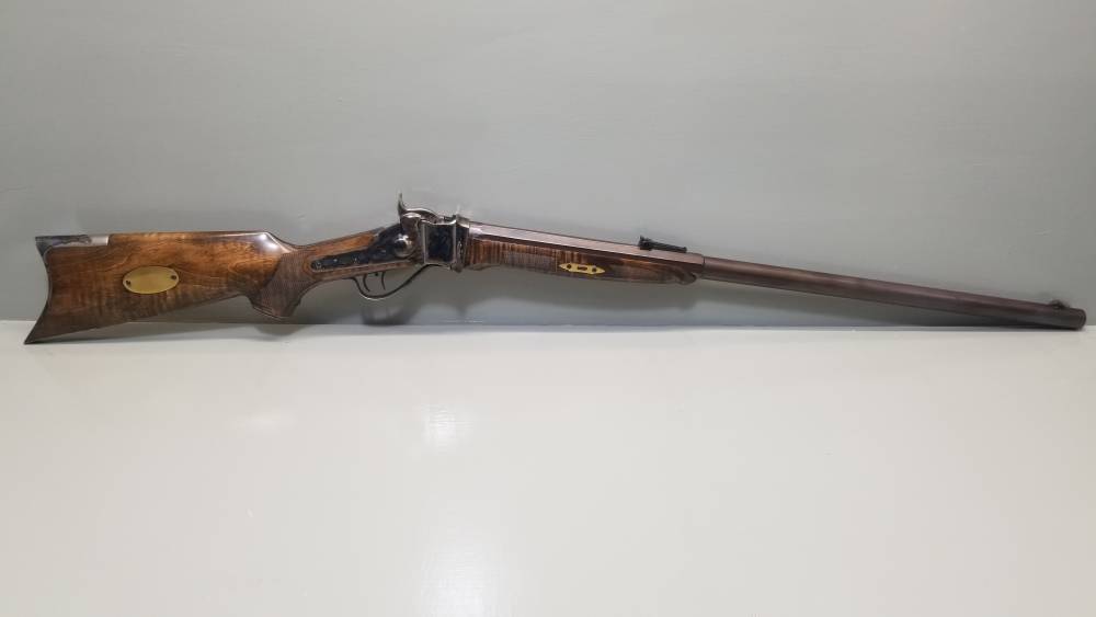 Davide Pedersoli 1874 Sharps Old West Maple .45-70 Gov't 30" LNIB Gorgeous!-img-0