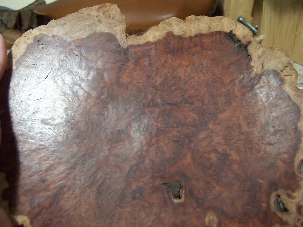 Artist signed RARE Unique faces in wood bowl - Vietnam Nam vet created-img-9