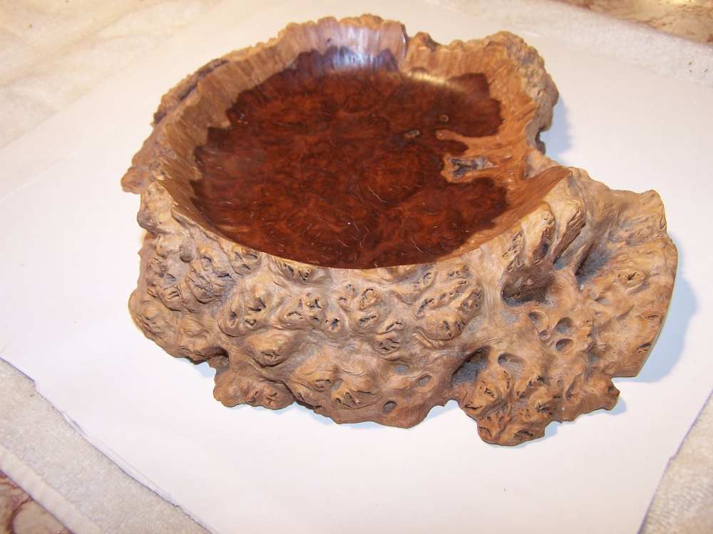Artist signed RARE Unique faces in wood bowl - Vietnam Nam vet created-img-5