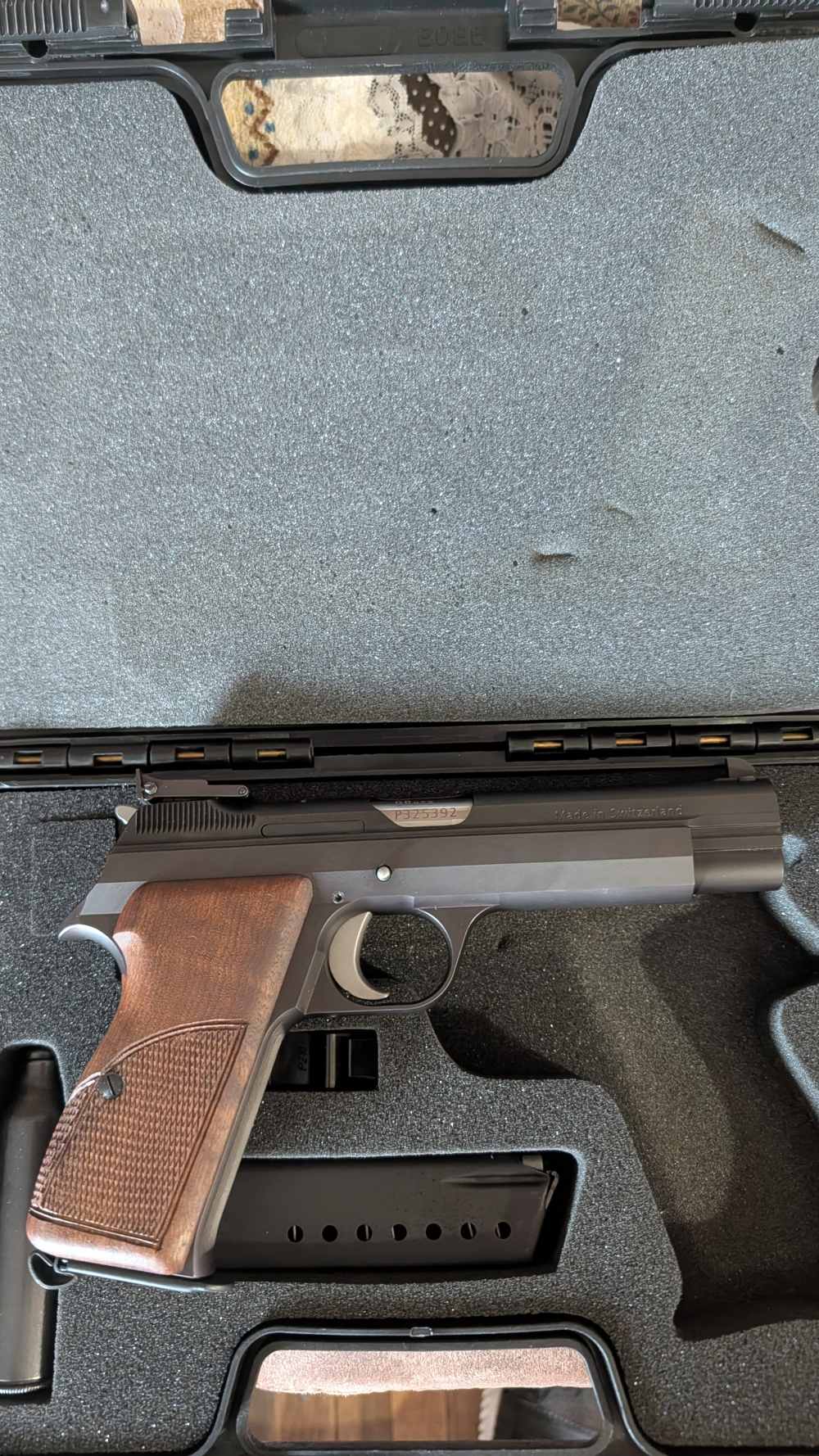Beautiful NIB SIG SWISS ARMS LATE PRODUCTION 2006 P-210-6 HEAVY FRAME.-img-9