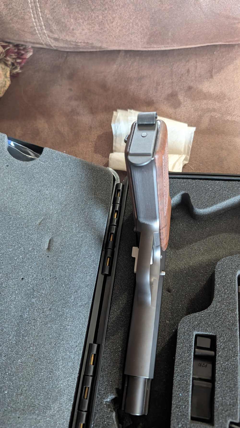 Beautiful NIB SIG SWISS ARMS LATE PRODUCTION 2006 P-210-6 HEAVY FRAME.-img-6