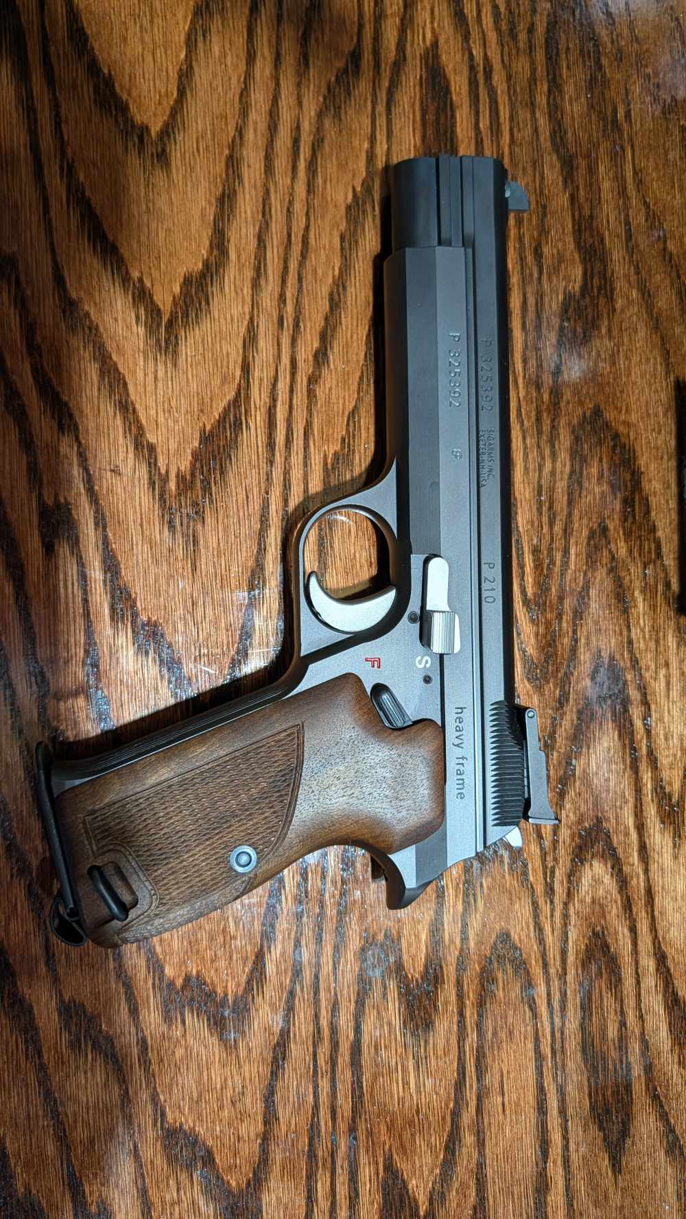 Beautiful NIB SIG SWISS ARMS LATE PRODUCTION 2006 P-210-6 HEAVY FRAME.-img-3
