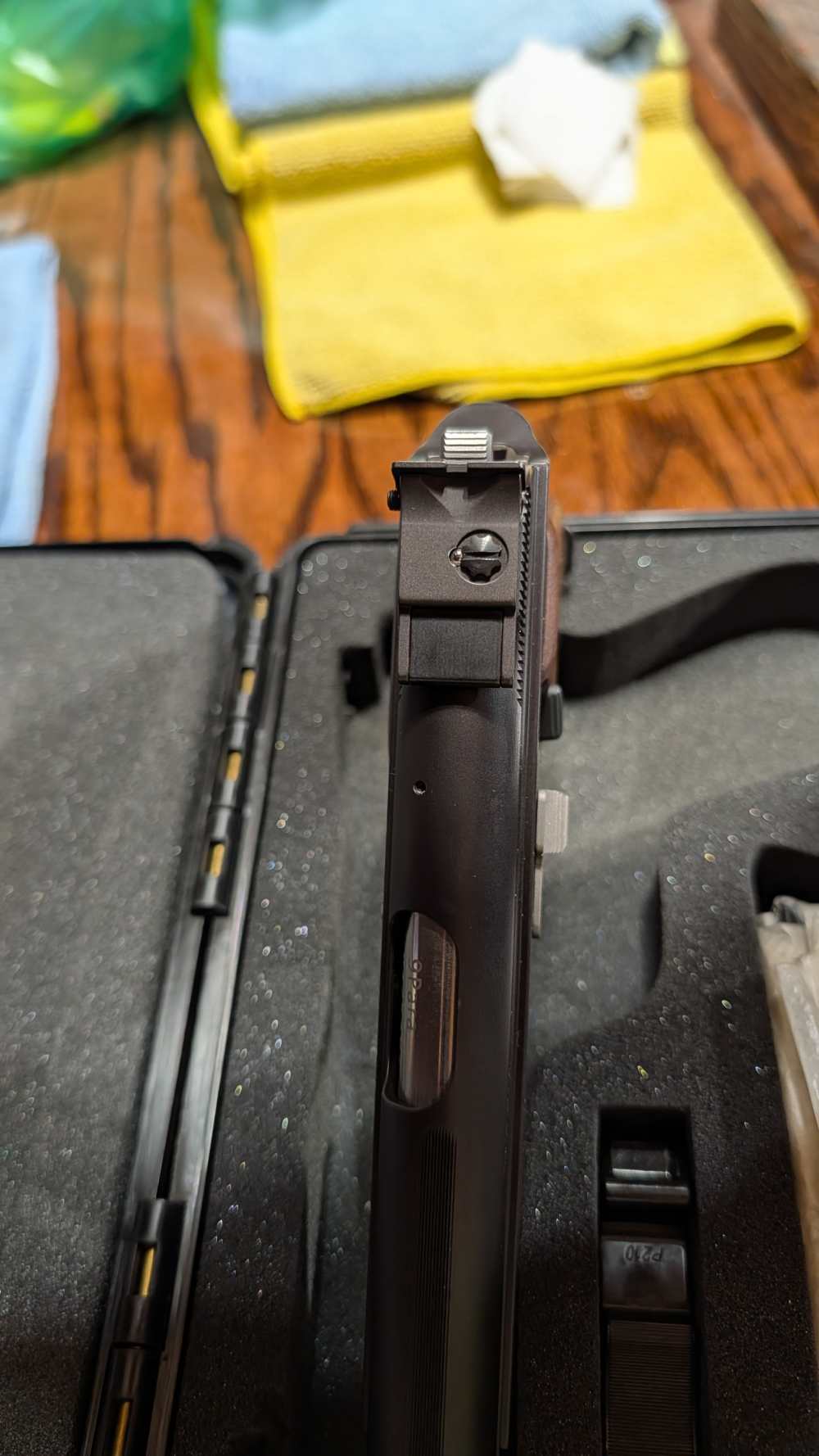 Beautiful NIB SIG SWISS ARMS LATE PRODUCTION 2006 P-210-6 HEAVY FRAME.-img-13