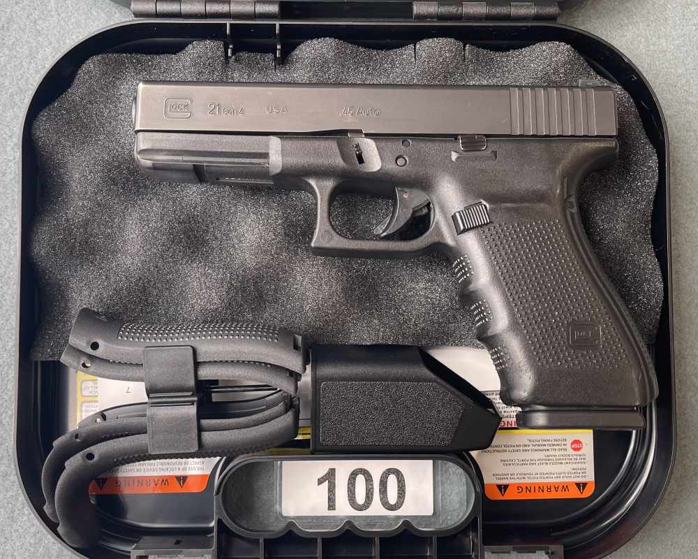 $1.00-Glock 21 Gen 4 Generation 4 .45 ACP w/ Night Sights $ Super Deal $100-img-0