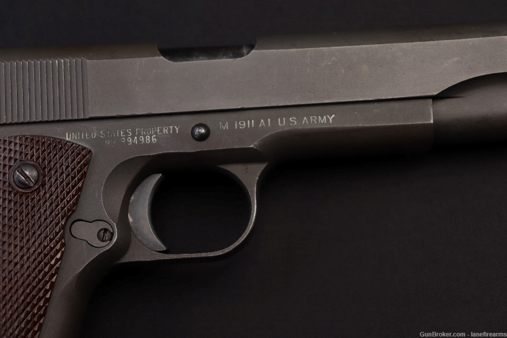 Ithaca/Colt M1911A1 U.S. Army .45 ACP - WWII - 1943 Mfg.-img-4