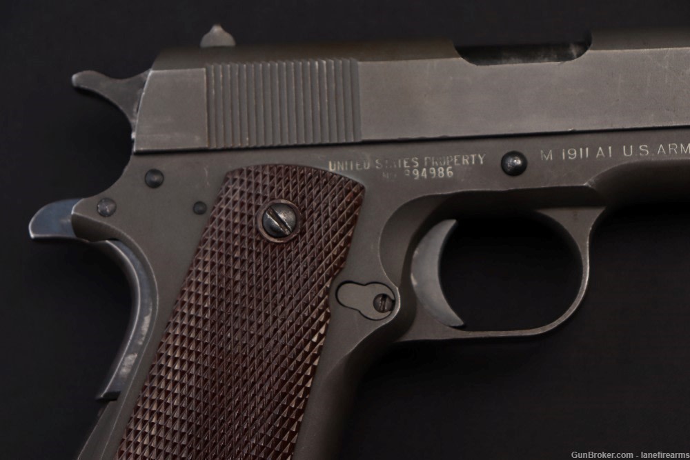 Ithaca/Colt M1911A1 U.S. Army .45 ACP - WWII - 1943 Mfg.-img-3