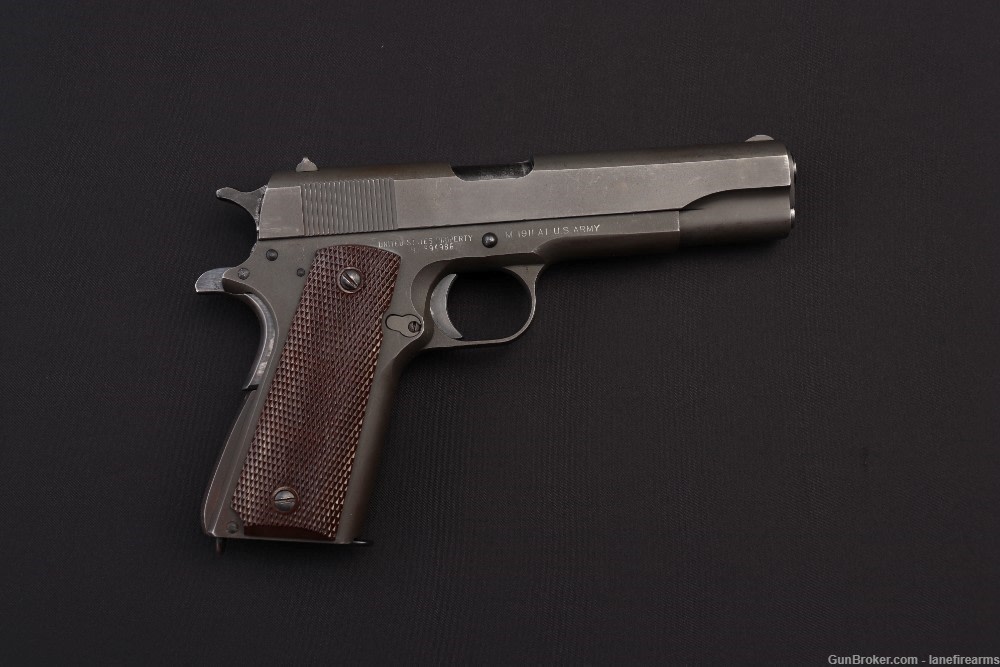 Ithaca/Colt M1911A1 U.S. Army .45 ACP - WWII - 1943 Mfg.-img-0