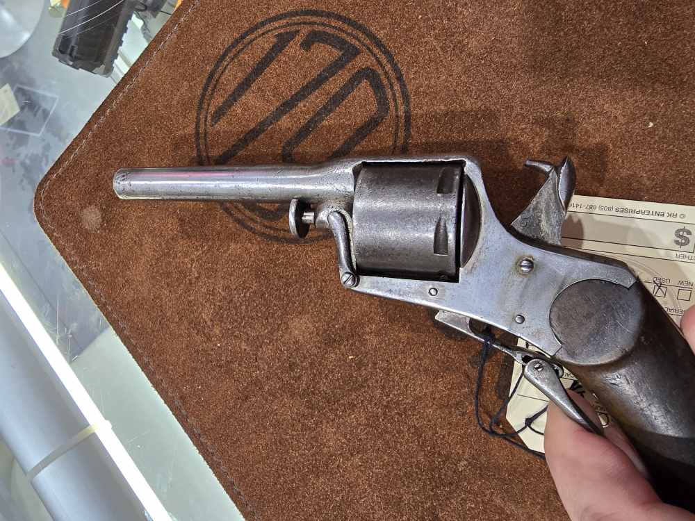 M. Ficher - Squeeze / Pin Fire Revolver for Amputee made in Berlin, Germany-img-7