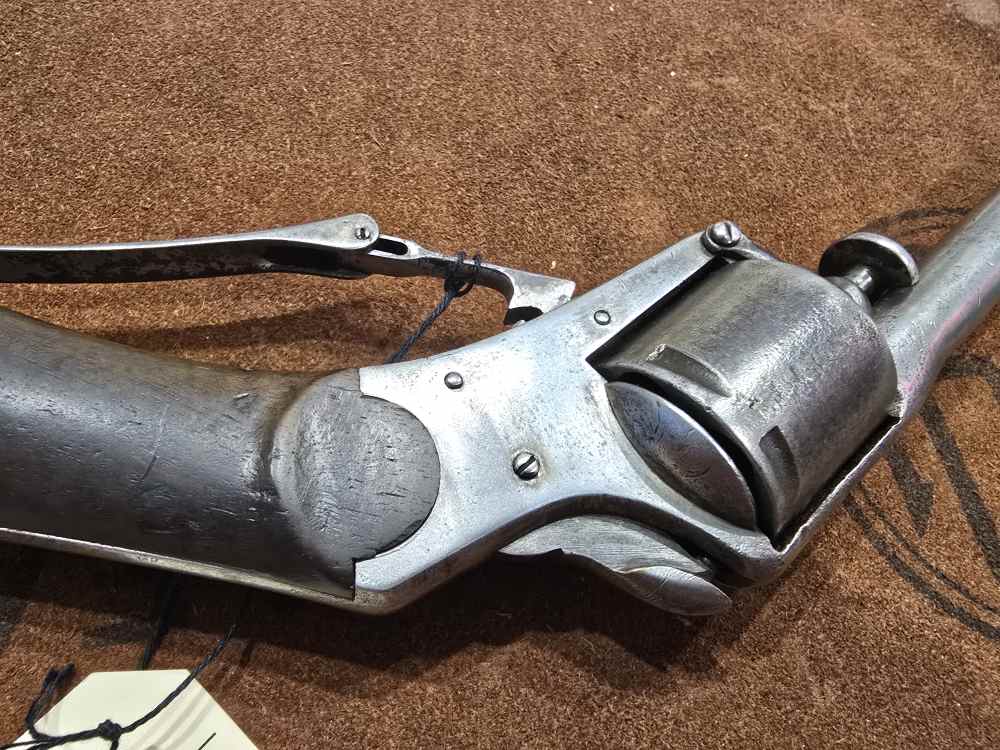 M. Ficher - Squeeze / Pin Fire Revolver for Amputee made in Berlin, Germany-img-5