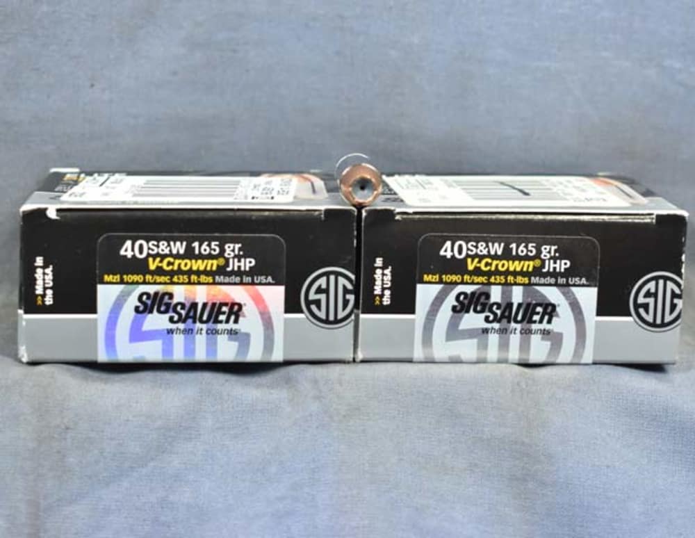 [40 RNDS] SIG SAUER - .40 S&W [165 GR JHP]-img-0